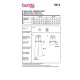 Burda 5914 Jumpsuit en Blouse van katoen, Viscose, Crepe