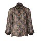 Burda 5862 Blouses van katoen, crepe, stofmenging