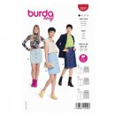 Burda 5857 Rok Gabardine, jeans, cord