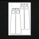 Stof voor broek model 7B uit Knipmode december 2023 Jeans Denim Spijkerstof Stretch uni 02194V zwart 032