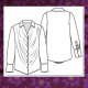 Stof voor blouse model 10 uit Knipmode december 2023 Bedrukte Polyester PN-0204215