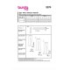 Burda 5874 Broeken van Jersey, Punta, Nicky