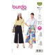 Burda 6032 Broeken van Katoen, stofmenging, linnen,