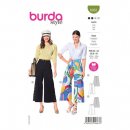 Burda 6032 Broeken van Katoen, stofmenging, linnen,