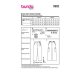 Burda 5902 Broeken van Gabardine, Poplin, Linnen