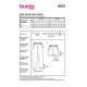 Burda 6015 Broeken van Gabardine, Poplin, Stofmening, Jeans