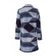 Burda 5855 jas en mantel van Wol, stofmenging, Jeans, Borg