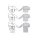 Burda 5941 jas en mantel van Wol, stofmenging, cord, Stepper