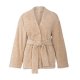 Burda 5941 jas en mantel van Wol, stofmenging, Fleece, Cord