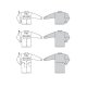 Burda 6024 jas van Wol, stofmenging, cord, Stepper