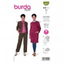 Burda 5951 Jas van Wol, leer (kunst)