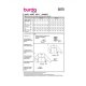 Burda 5870 Jas van Wol, Tweed, Boucle, stofmenging