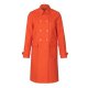 Burda 5992 Jas en Mantel van Poplin, gabardine, stofmenging