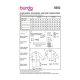 Burda 5992 Jas en Mantel van Poplin, gabardine, stofmenging