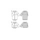 Burda 6022 Jasjes van Poplin,Tencel, Nylon