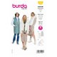 Burda 5869 Vest en jas van Stepper