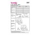 Burda 5897 Jas van jacquard, wol, stofmenging