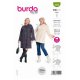 Burda 5866 Jurk en Shirt tricot, Jersey, Jogging, gebreid