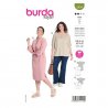Burda 5934 Jurk en Blouse van Katoen, stofmenging, linnen