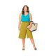 Burda 6017 Broek van katoen, Viscose, Stofmenging, Linnen