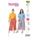 Burda 6035 Broeken van Katoen, Gabardine, Poplin, Stofmenging