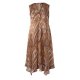 Burda 6036 Jurk van Viscose, crepe, katoen
