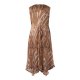 Burda 6036 Jurk van Viscose, crepe, katoen