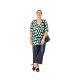 Burda 6038 Jurk en Blouse van Katoen, stofmenging, Viscose, zijde