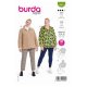 Burda 5881 Jas vam tricot, Jersey, Jogging, Poplin