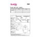 Burda 5881 Jas vam tricot, Jersey, Jogging, Poplin