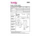 Burda 5935 Jasje en Broek Jersey, Punta, Nicky