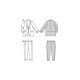 Burda 5935 Jasje en Broek Jersey, Punta, Nicky