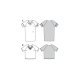 Burda 6018 Jurk en Shirt van Jersey, Punta, Nicky