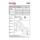 Burda 6034 Jasjes van Jacquard, Boucle, wol