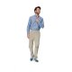 Burda 5955 Herenpak Stofmenging, cord, Jogging