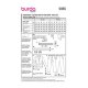Burda 5955 Herenpak Stofmenging, cord, Jogging