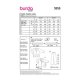Burda 5956 Unisex Pyjama van katoen, Satijn, Flanel, Zijde