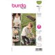 Burda 5909 Accessories Buiten van katoen, linnen, poplin