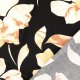 VISCOSE TWILL STOF BEDRUKT BLOEMEN 209459 Zwart 0003