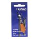 Ritsenhanger blauw kaartje 582104-16 Bruin-Zilver