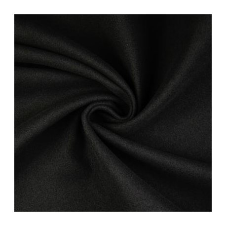 Mantel stof zwart  128424 5001