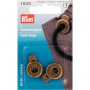 5x2stuks Koordstopper Rond keuze uit zilver of koper