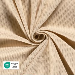 GEBREIDE WAFEL STOF EFFEN 16554 Beige 052