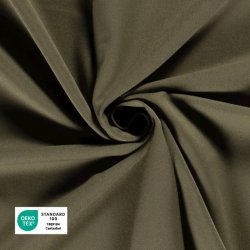 Gabardine Stretch Uni 01615 Olijf Groen 127