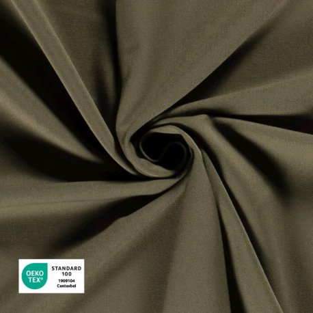 Gabardine Stretch Uni 01615 Olijf Groen 127