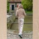 JUMBO CORDUROY STRETCH 6W STOF EFFEN 20501 Beige 052