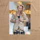 JUMBO CORDUROY STRETCH 6W STOF EFFEN 20501 Camel 053