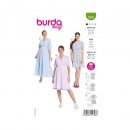 Burda 5803 Jurken van katoen, Viscose, Poplin