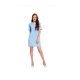 Burda 5804 Jurken van jacquard, Poplin, Pique