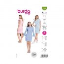 Burda 5805 Jurk van Jersey, French Terry, Punti Roma